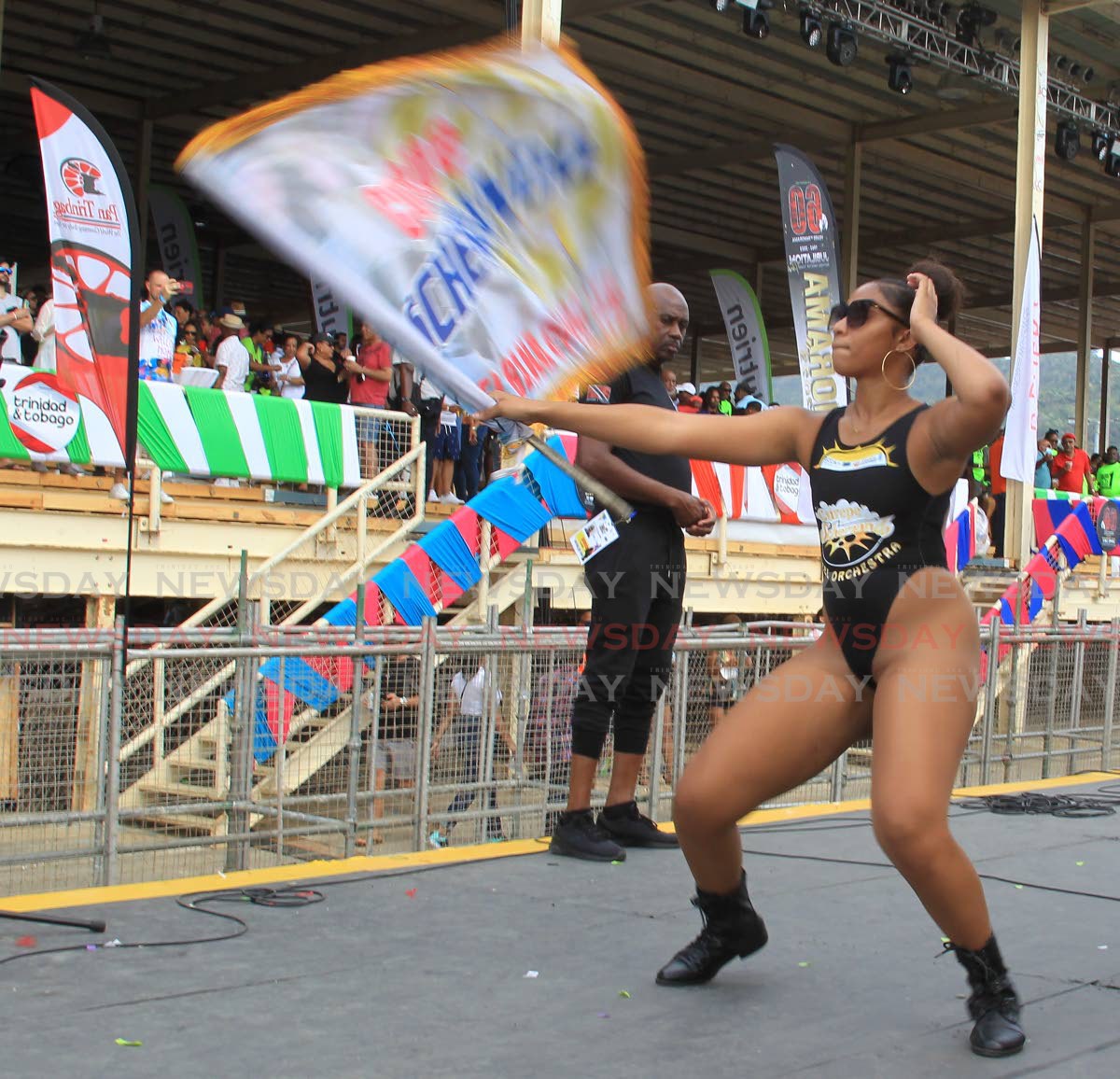 Flag bearer of Curepe Scherzando.