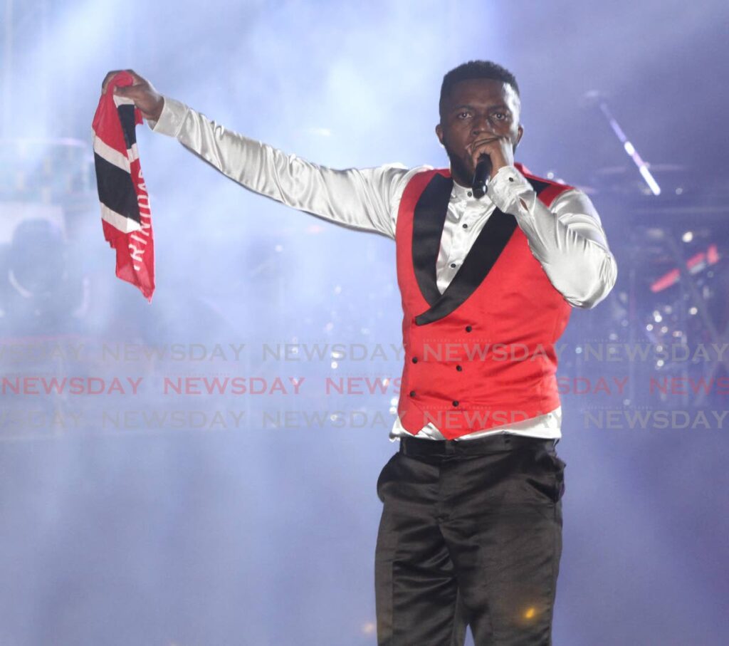 Sekon Sta the opening act at Machel Montano;s concert at Hasely Crawford Stadium, Port of Spain on Friday.