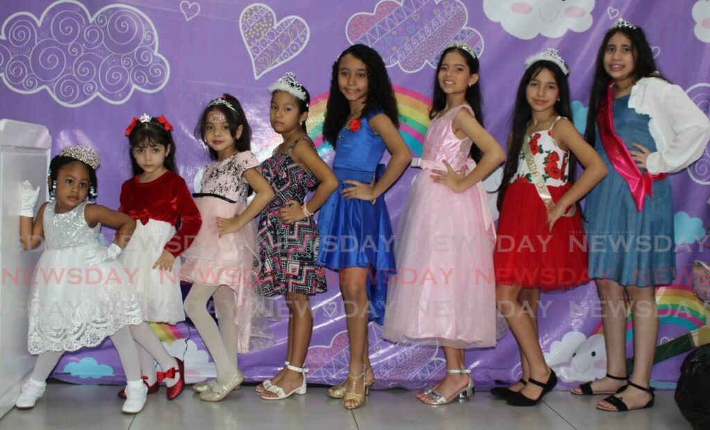 Eight princesses participated in the the LLI 2023 Carnival queen competition. - Grevic Alvarado