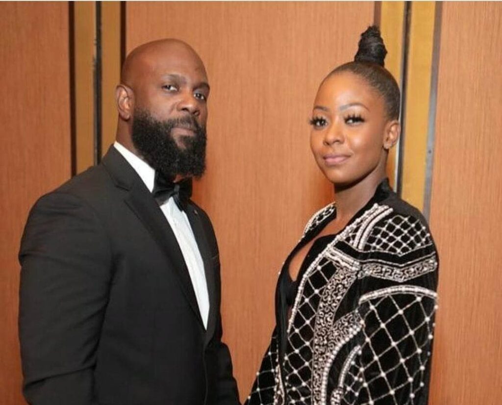 Ian “Bunji Garlin” Alvarez and Fay Ann Lyons were recognised by the Young, Gifted and Black Entrepreneurial Awards in New York on February 22. - 