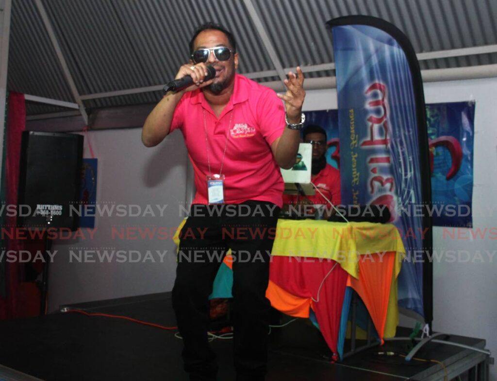In this file photo, singer Anil Bheem performs during launch of a new business product in Barataria in 2022. - AYANNA KINSALE