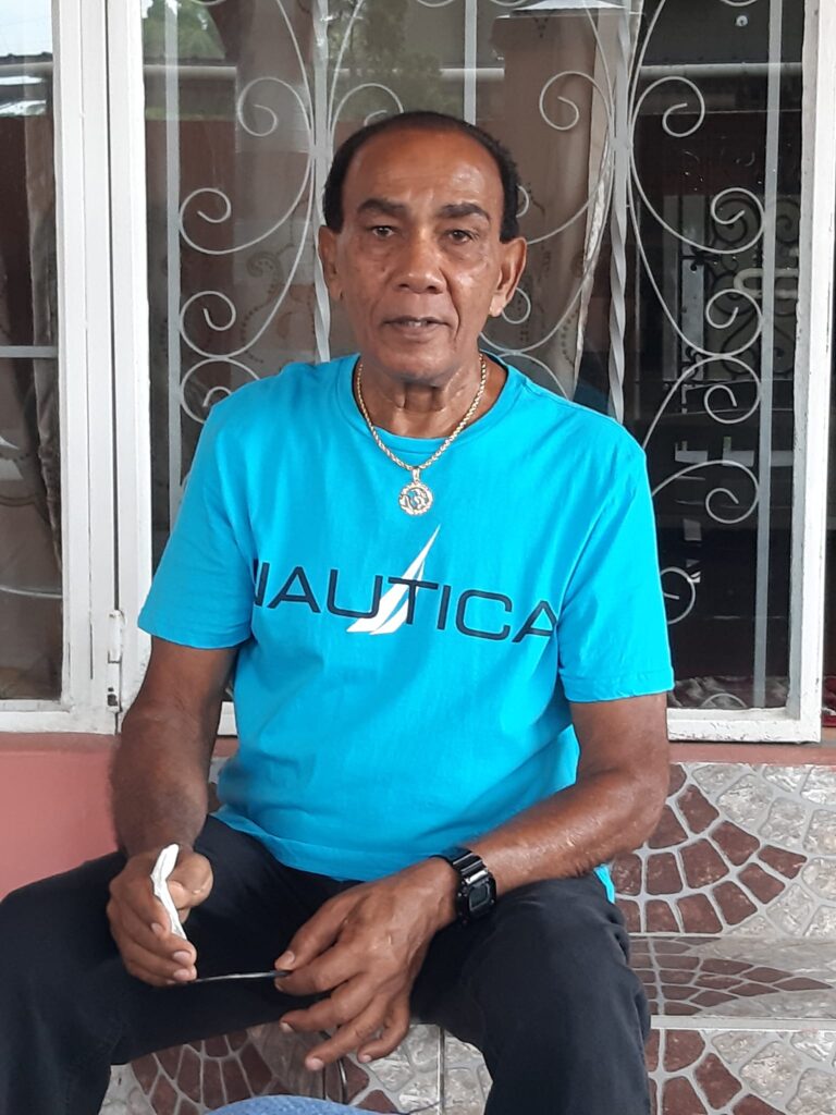 Moonilal 'Tole' Ramnarine, father of the Ramnarine brothers of Dil E Nadan fame, who died last Sunday. His funeral took place on Wednesday before cremation at the Shore of Peace. This photo was taken from the Facebook page of Ramnarine's son Rennie. - 