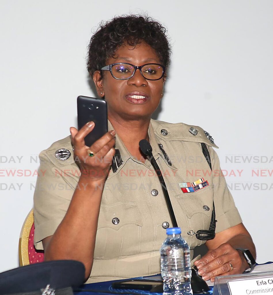 Commissioner of Police Erla Harewood-Christopher - SUREASH CHOLAI