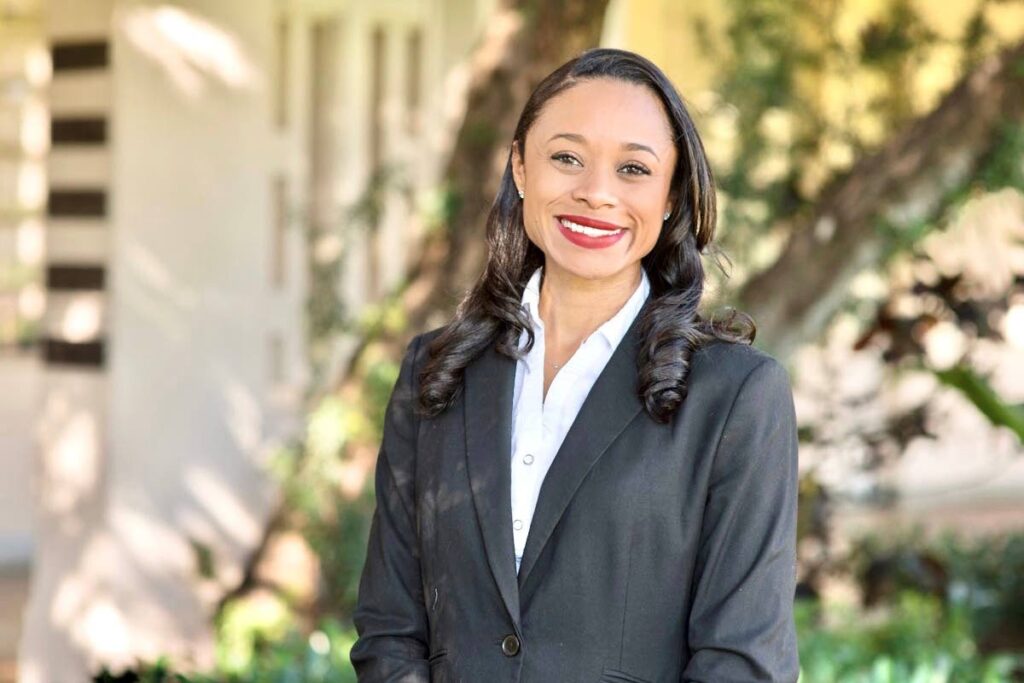 Shaunelle Wall-Marshall, alumna of Holy Name Convent, Port of Spain and Barry University (BU) in Miami, is director of recruitment and outreach at Barry University, Miami, where she graduated. - 
