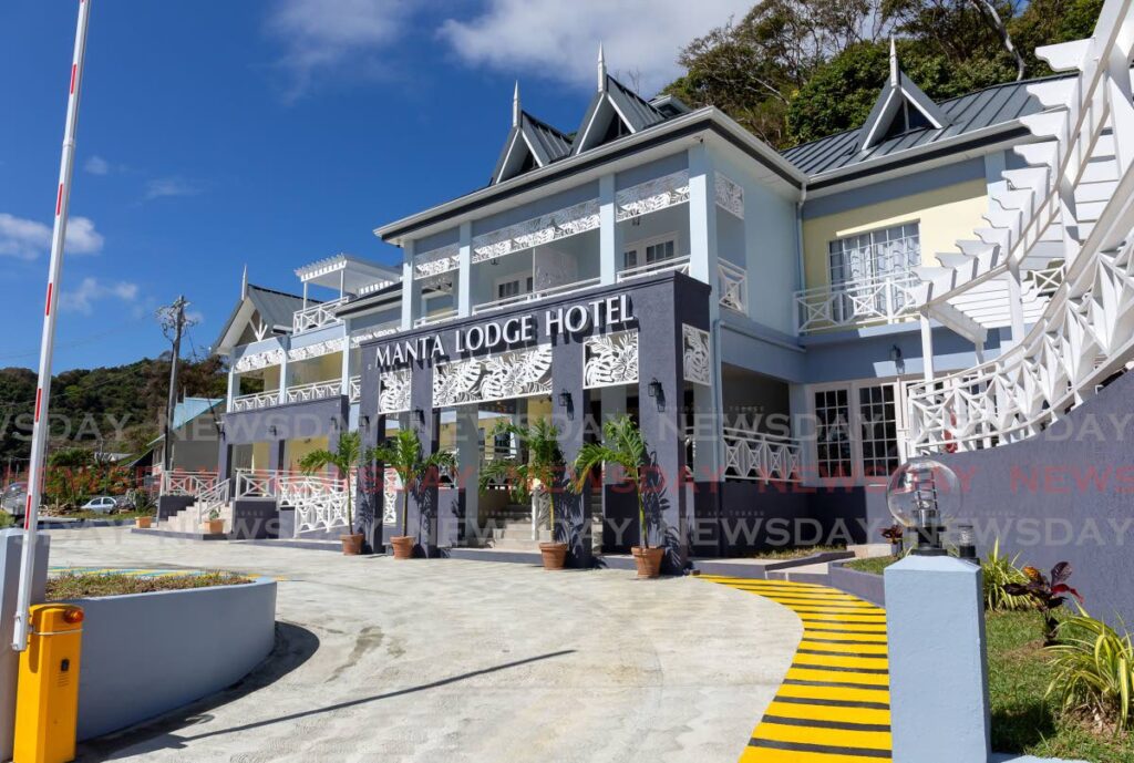 The newly refurbished Manta Lodge Hotel and Dive Centre in Speyside. - David Reid