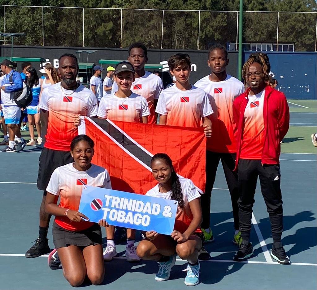 The TT Junior Davis Cup and Junior Billy Jean King Cup teams. - 