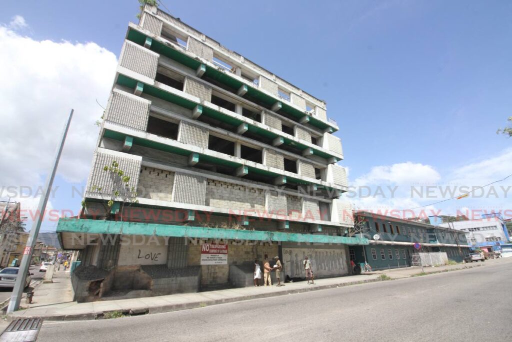 File photo of the HDC housing settlement on Duncan Street, Port of Spain. Photo by Angelo Marcelle