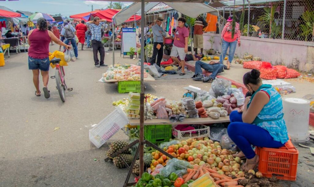 Market scene in Belize City. Photo courtesy CCCCC - 