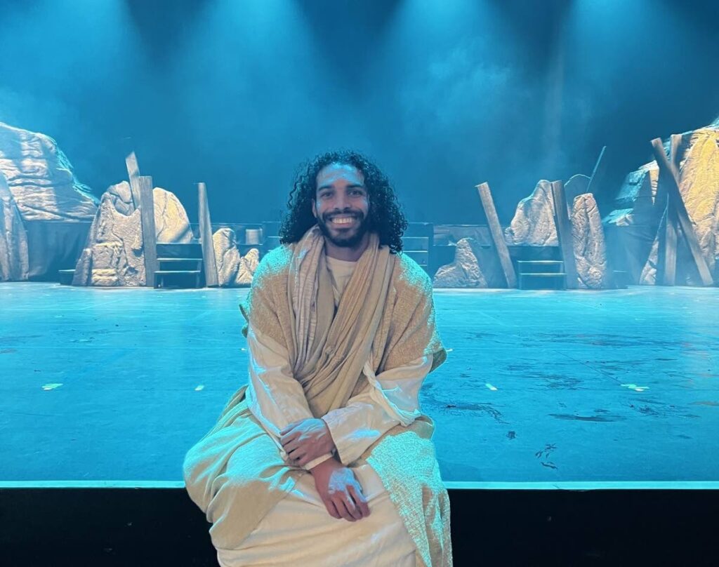 Taofik Lucas-Walker plays part of Jesus Christ in the play version of the movie,The Thorn. He is on a ten-city tour in the US.  - 
