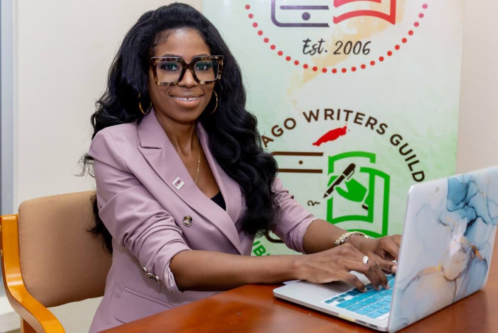 President of the Tobago Writers Guild Jewel Greene-George at her office.  - David Reid