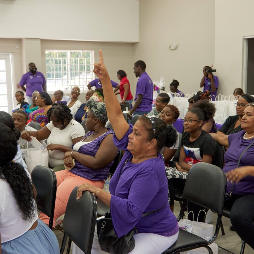 Residents were excited to take part in the I AM Laventille Foundation/RadioShack workshop on March 18. - 