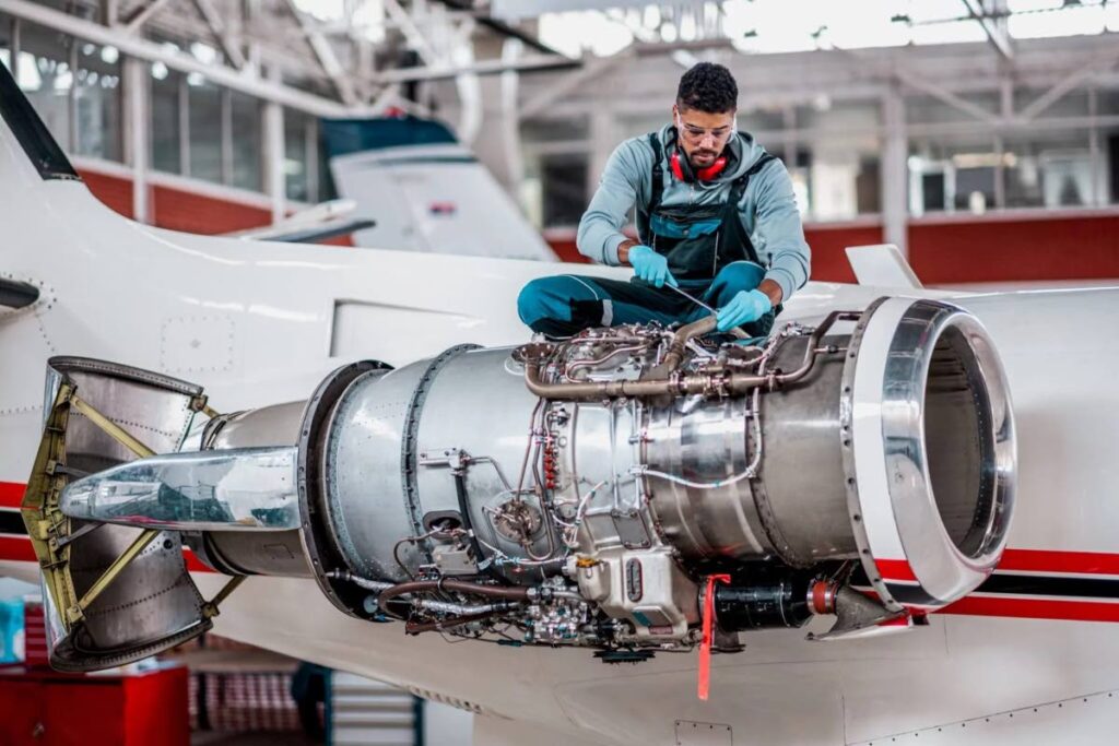 An approved maintenance programme ensures that an aircraft continues to be airworthy throughout its lifecycle. Source: California Aeronautical University - 