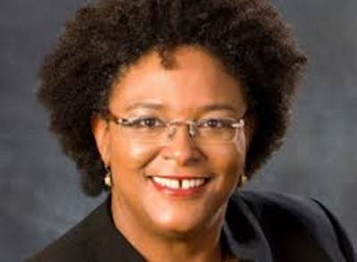 Prime Minister of Barbados Mia Mottley. - 