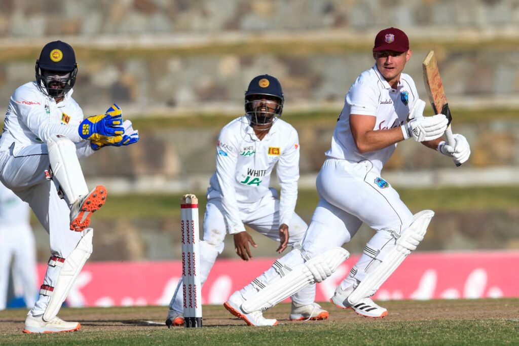 West Indies' wicketkeeper/batsman Joshua Da Silva - 
