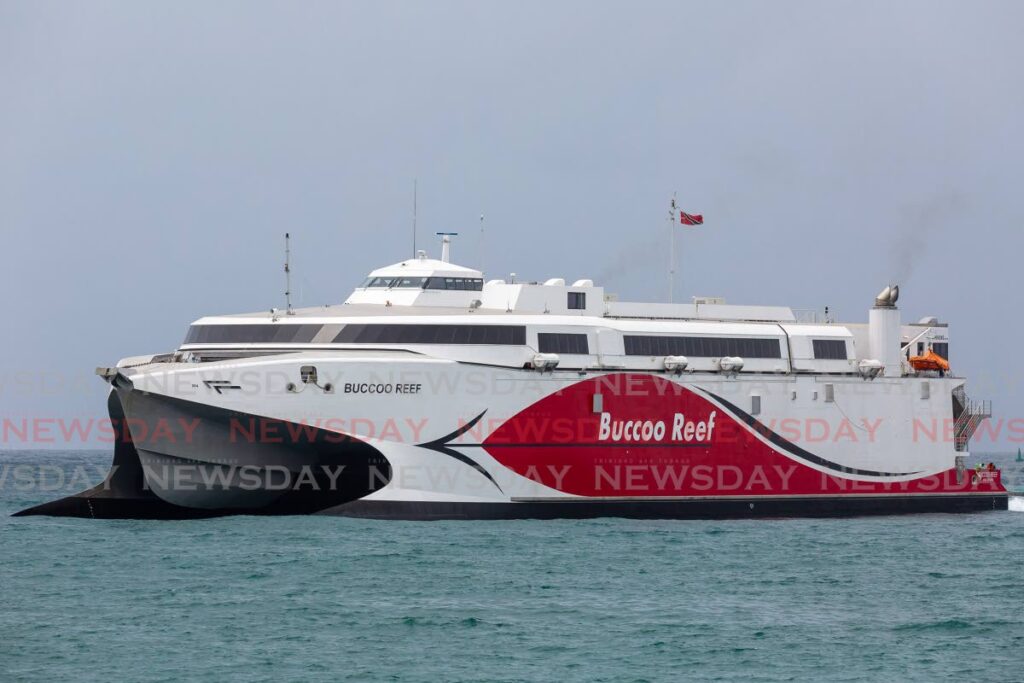 The Buccoo Reef fast ferry - 