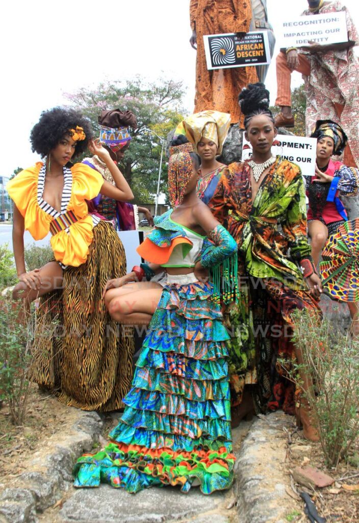 Fashion mira el lanzamiento de Africa 2: Sunkofa Style Fashion Extravaganza del Comité de Apoyo a la Emancipación el 29 de marzo en Queen's Hall en Puerto España.  -Ayanna Kinsale