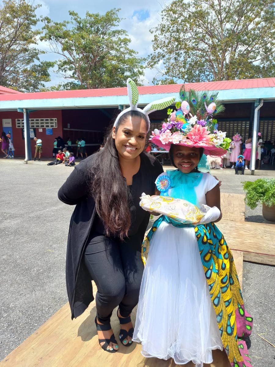 Easter bonnet parade at Edinburgh Government Primary