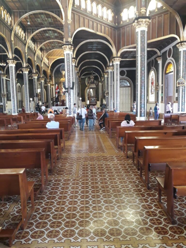 Church of La Negrita, Our Lady of Angels, Cartago, Costa Rica. - 