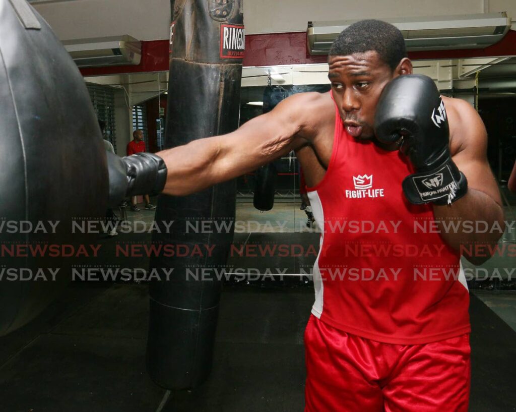 Trinidad and Tobago boxer Nigel Paul - Angelo Marcelle
