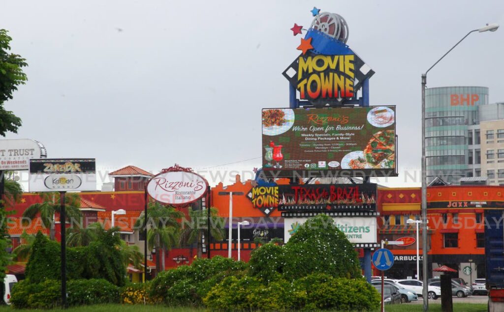 Movietowne, Port of Spain - File photo - ROGER JACOB