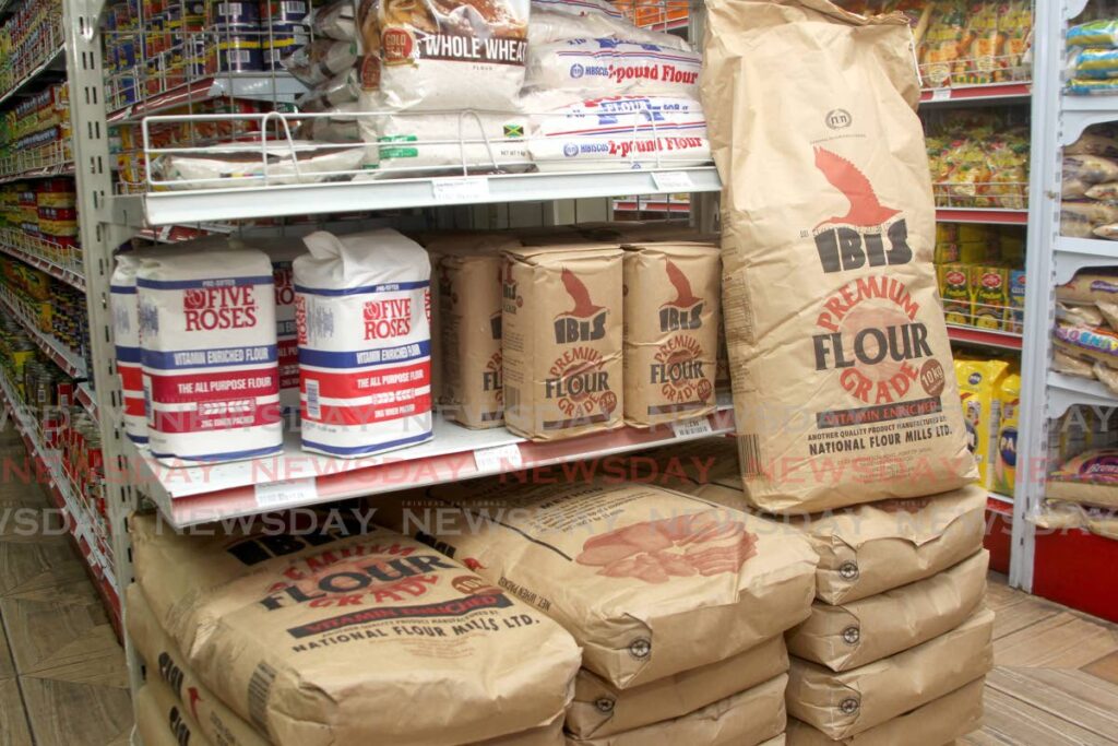 NFM flour brands on sale at a supermarket. - File photo/Roger Jacob