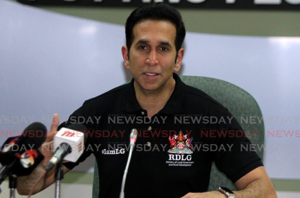 Minister of Rural Development and Local Government Faris Al-Rawi. - File photo by Angelo Marcelle
