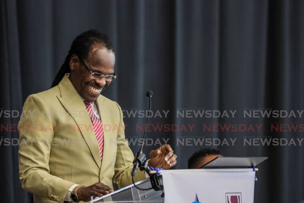 Minister of National Security Fitzgerald Hinds - Photo by Jeff Mayers - File Photo
