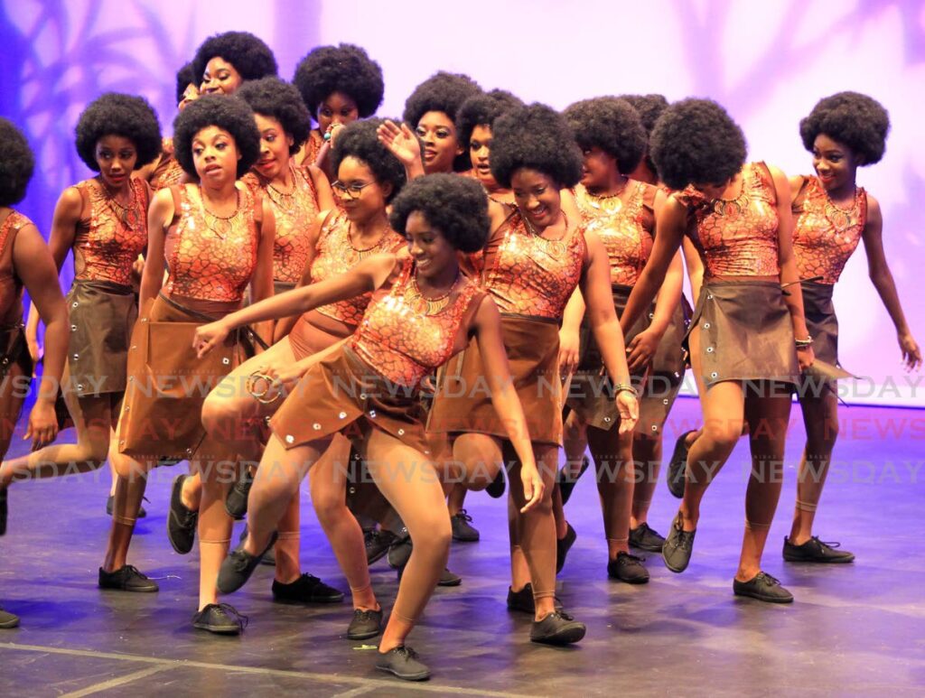 Members of the Marcia Charles Dance Theatre Company perform From the Begining. - AYANNA KINSALE