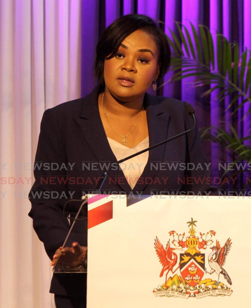 Tobago West MP Shamfa Cudjoe-Lewis. - Photo by Angelo Marcelle