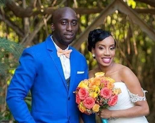 Christian Adams and his wife Teresa Alleyne-Adams died in a road traffic accident on the Claude Noel Highway on Thursday. - 