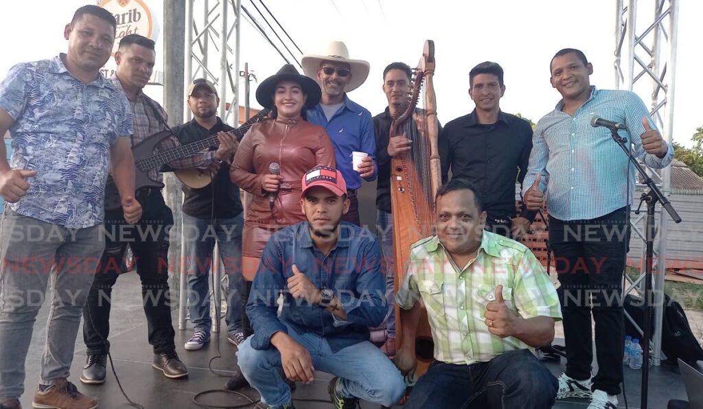 Most of the members of Nuevas Raices have dabbled in llanera music for more than 20 years. - Grevic Alvarado