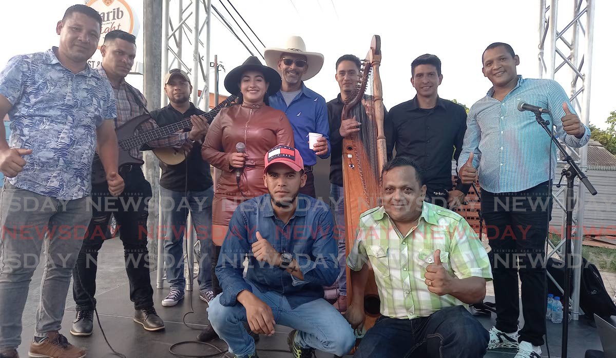 La banda venezolana trae su folklore a Trinidad y Tobago