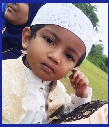 MISSING: Toddler Umar Ali, two, missing since May 23. - ttps