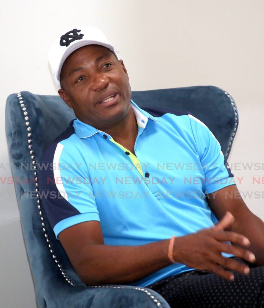 HURTING: West Indies batting legend Brian Lara who says the rampant crime and lawlessness in the country, is hurting him deeply. He is currently in India coaching one of the teams competing in the IPL. FILE PHOTO - 