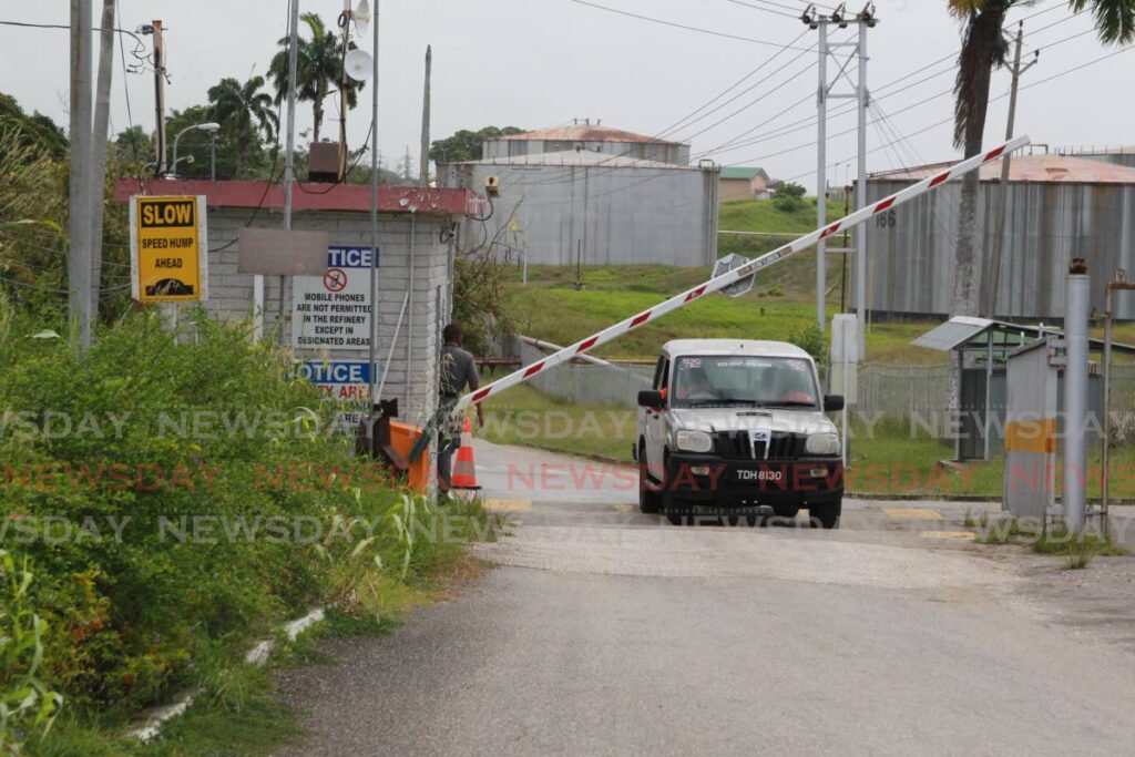 The northern entrance to the Niquan Energy Plant at Point-a-Pierre. FILE PHOTO/ROGER JACOB - 