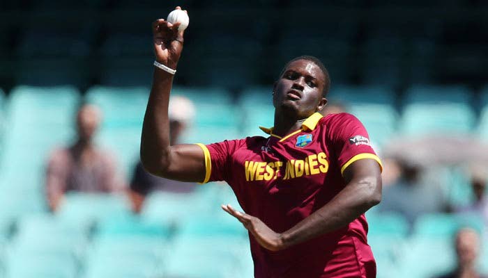 West Indies bowler Jason Holder  - 