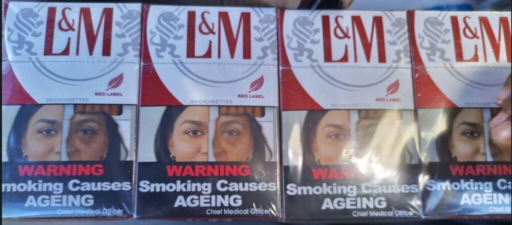 Graphic cigarette pack labels warn of the ill-effects of smoking. Photo courtesy Philip Morris - 