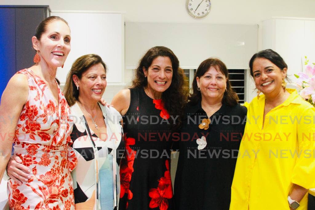 The board of Promise House TT at the opening of the facility last Friday night, from left Cherise Stauble, Christine Sabga, Helena Sabga and Tenille Maingot. 
The Santa Cruz facility is intended to be a care facility for children with cancer. 

PHOTO BY DARREN RAMPERSAD - PHOTO BY DARREN RAMPERSAD