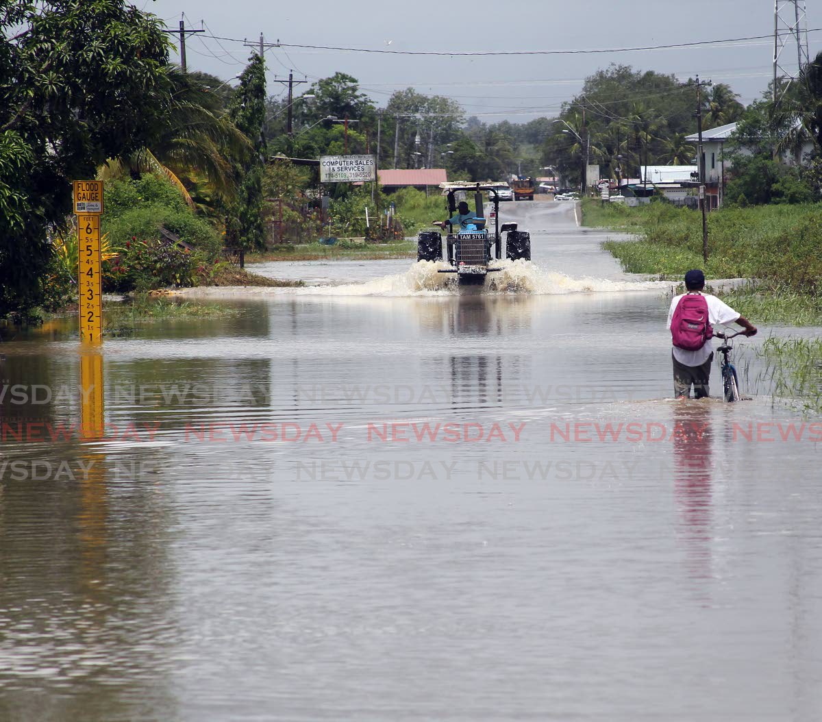 Flooding ongoing across eastern, southern Trinidad - Trinidad and ...