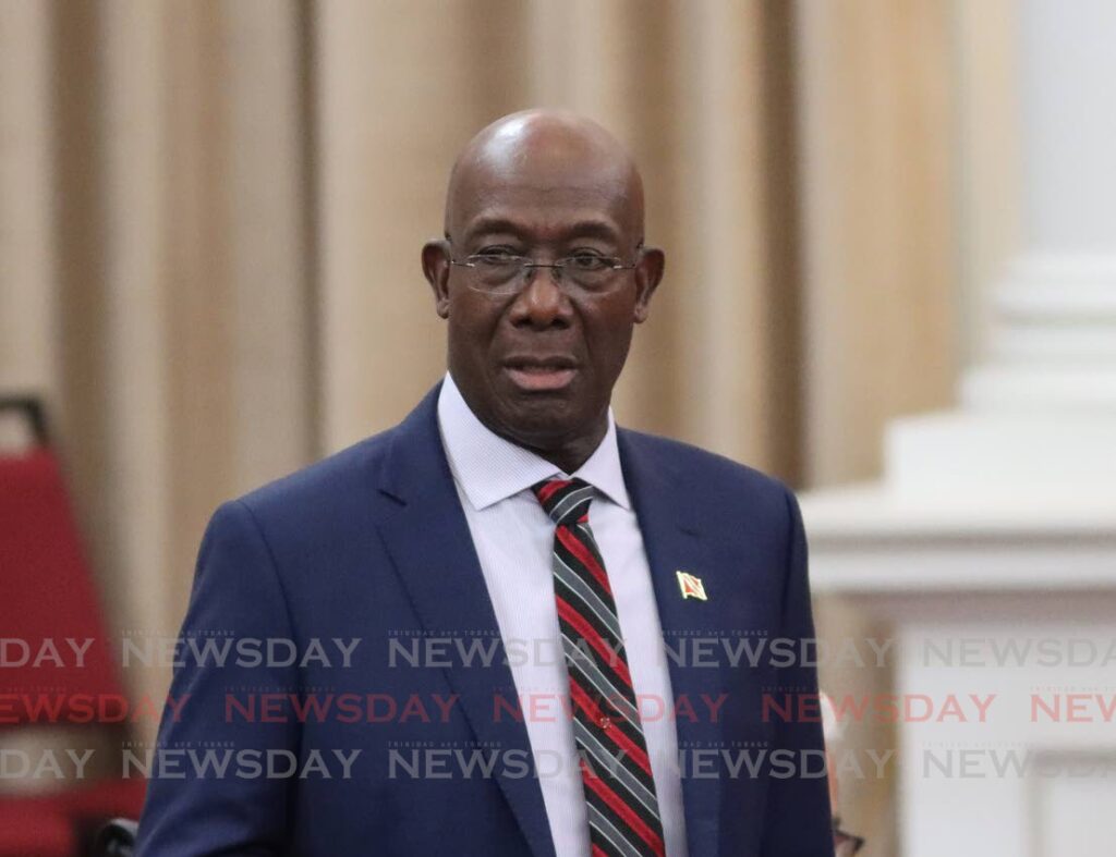 Prime Minister Dr Keith Rowley. - File photo by Angelo Marcelle