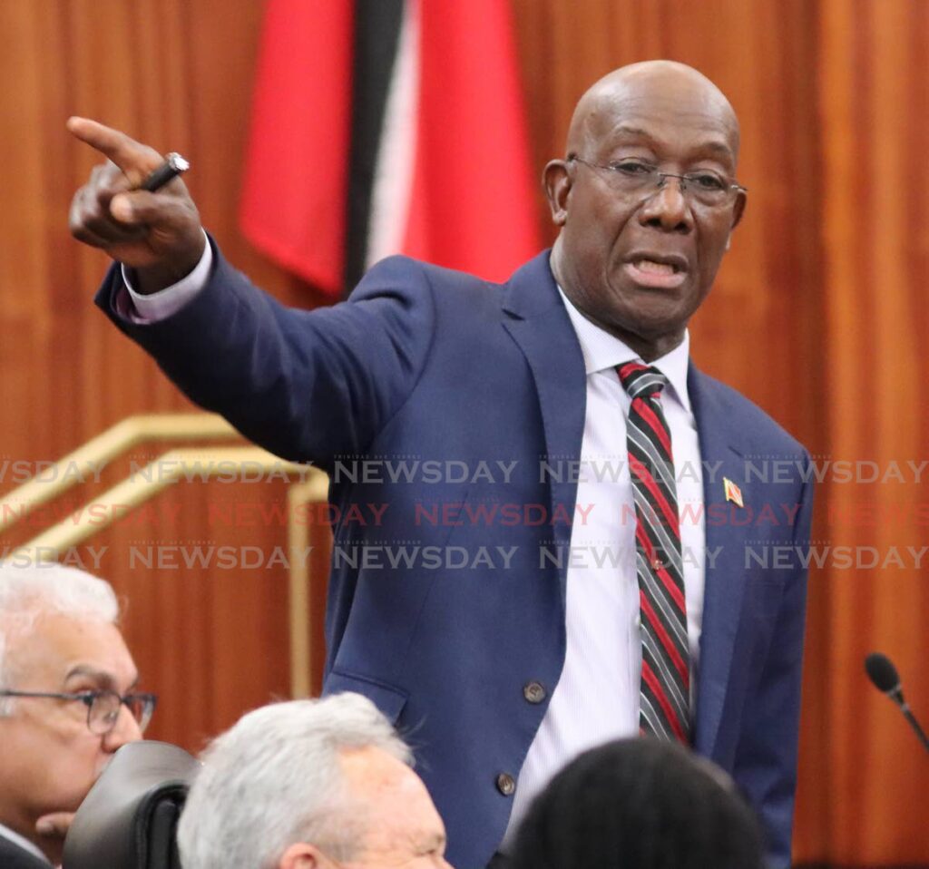 Prime Minister Dr Rowley - Angelo Marcelle