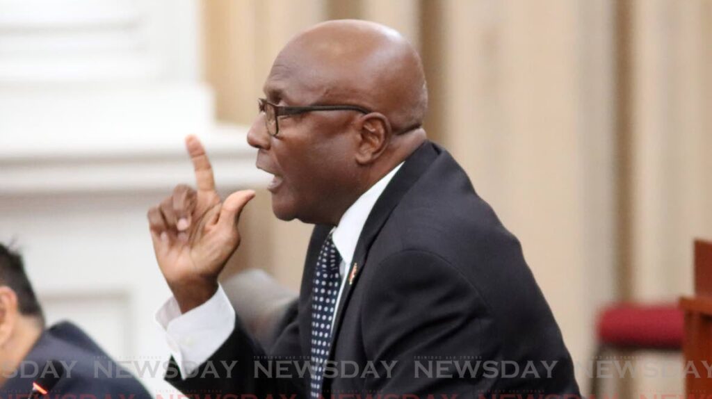 Naparima MP Rodney Charles - Photo by Angelo Marcelle