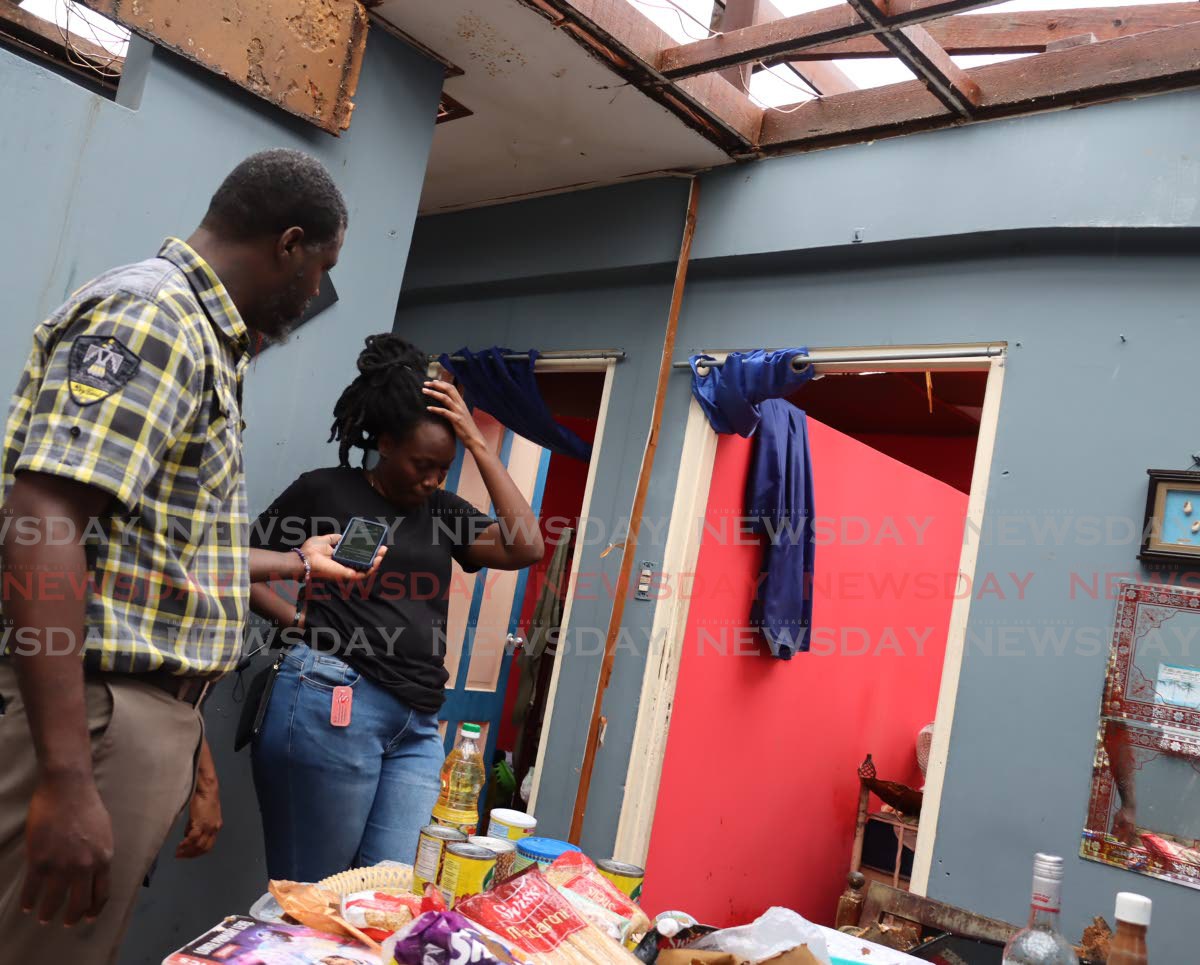 Roofs blown away, flash flooding as tropical wave passes - Trinidad and ...