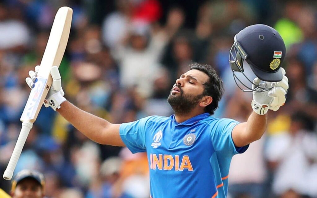 Indian batsman Rohit Sharma  - 