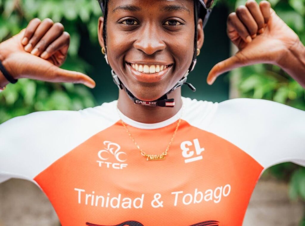 Trinidad and Tobago's pro road cyclist Teniel Campbell - 