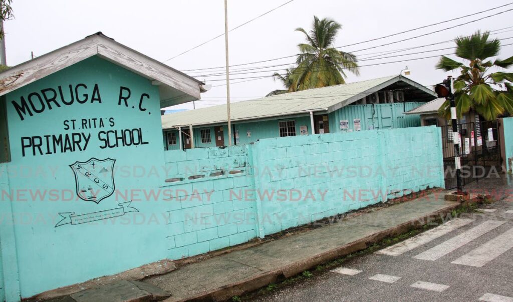 Moruga RC St Rita's Primary School. The Catholic school board is seeking to join a court case on the hiring off primary school teachers. - File photo/Angelo Marcelle