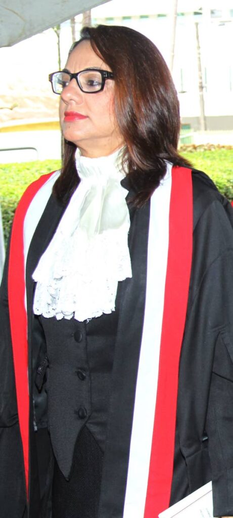 Justice Nadia Kangaloo. - 