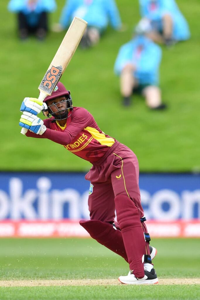West Indies' Shemaine Campbelle  - 