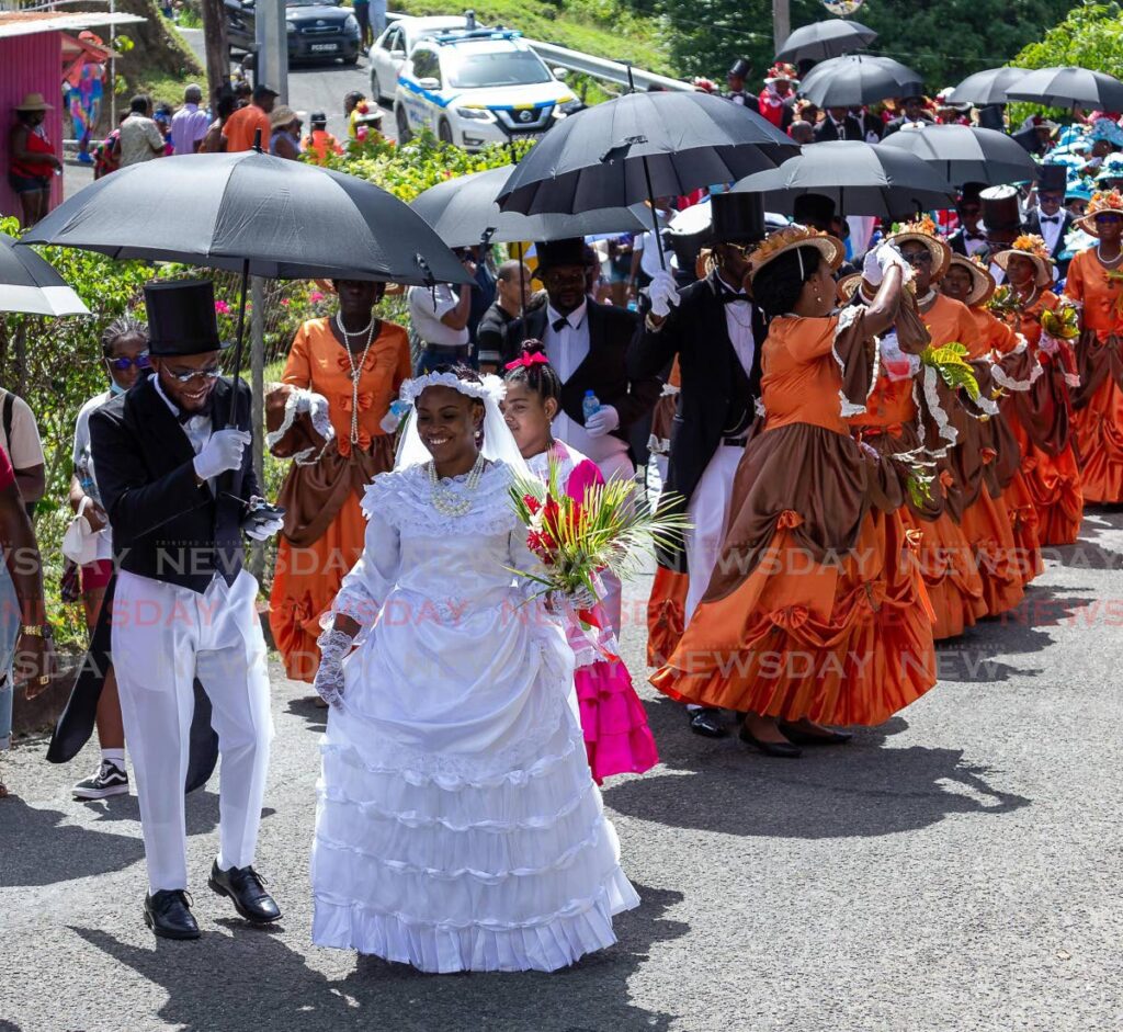  The beloved Ole Time Wedding at Moriah is a staple event of the Tobago Heritage Festival. - Photo by David Reid