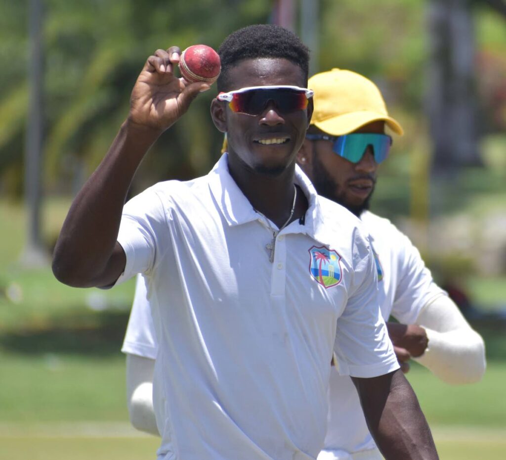 West Indies off-spinner Kevin Sinclair - CWI Media